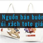 nguồn bán buôn túi vải tote giá sỉ