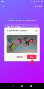 xác minh bằng hình ảnh trên app tiktok trung quốc